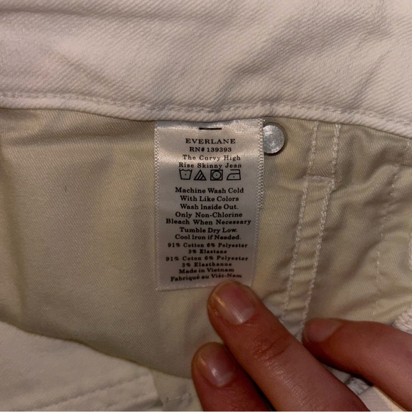 Everlane The Curvy High Rise Skinny Jeans - Picture 7 of 7